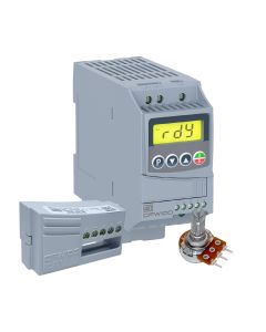 Inversor CFW100 1CV Weg + Modulo Expansão IOAR + Potenciômetro (Kit)
